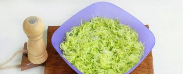Драники из кабачков на сковороде