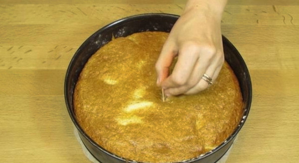 Пышная шарлотка с яблоками в духовке классическая