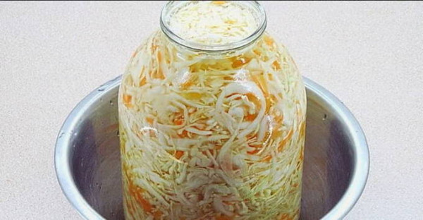 Квашеная капуста классическая