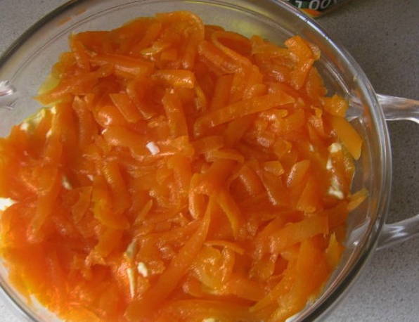 Салат Мимоза со сливочным маслом классический