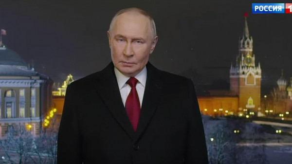 Петербуржцы услышали новогодние поздравление Путина &mdash; что пожелал президент?