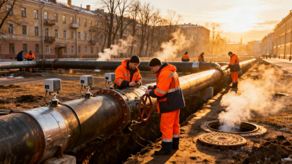 В Петербурге акустические датчики спасли город от 2000 аварий на теплосетях