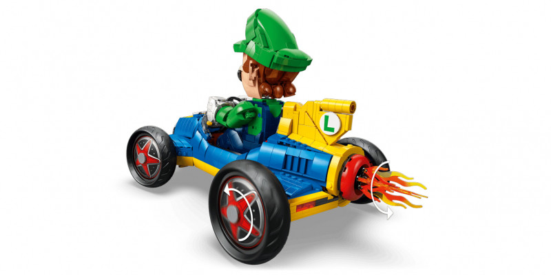Lego представила набор с Луиджи на его машинке из Mario Kart