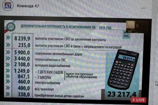 Вице-губернатор по финансам: Ленобласти не хватает денег на выплаты участникам СВО&nbsp;