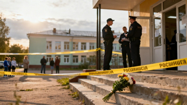 В Пермском крае ученик смертельно ранил учительницу у школы