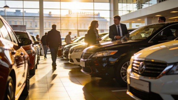 В Петербурге зафиксирован рекордный рост продаж новых автомобилей