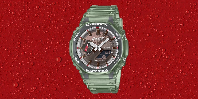 Casio выпустила часы G‑Shock к 140-летию Coca-Cola &mdash; с корпусом под легендарную бутылку