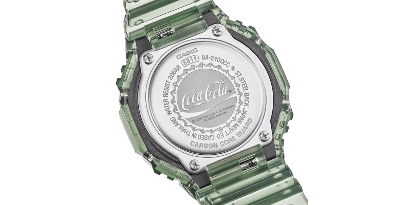 Casio выпустила часы G‑Shock к 140-летию Coca-Cola &mdash; с корпусом под легендарную бутылку