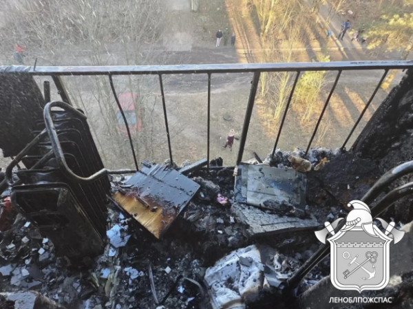 Пожар в Саперном выгнал на улицу 20 человек