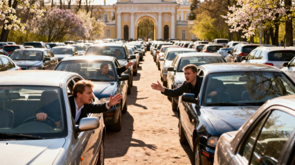 Почасовая оплата вернулась на парковках у музея «Петергоф» с апреля Почасовая оплата вернулась на парковках у музея «Петергоф» с апреля