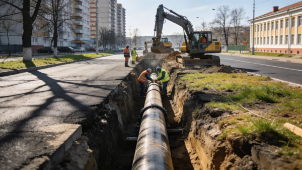 Температурные испытания теплосетей пройдут в двух районах Петербурга