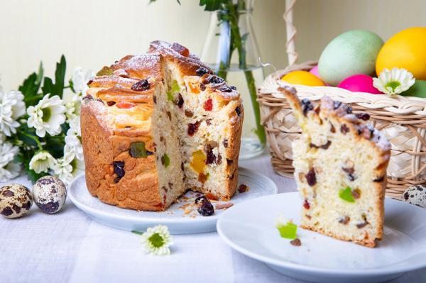 
        Готовимся к Пасхе. Печем куличи в микроволновке, с мятой и чаем матча    