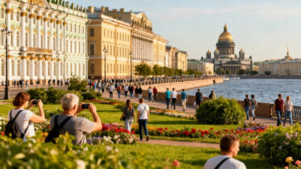 Петербург этим летом ждет рост турпотока на 5 процентов Петербург этим летом ждет рост турпотока на 5 процентов