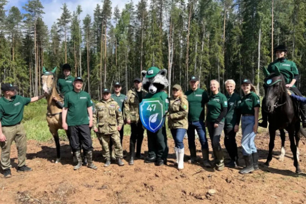 В Ленобласти появилась конная экомилиция