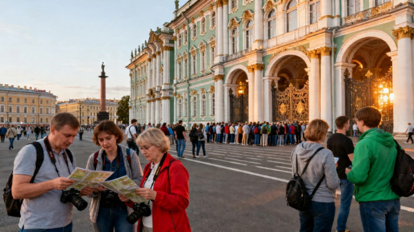 В Петербурге прогнозируют рост числа туристов на 5% в 2026 году