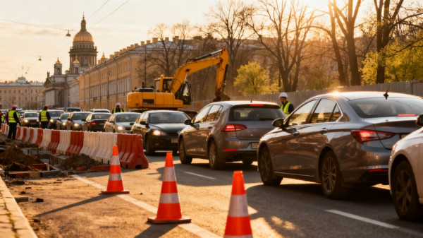 В Московском районе Петербурга перекроют движение на три месяца из-за работ В Московском районе Петербурга перекроют движение на три месяца из-за работ