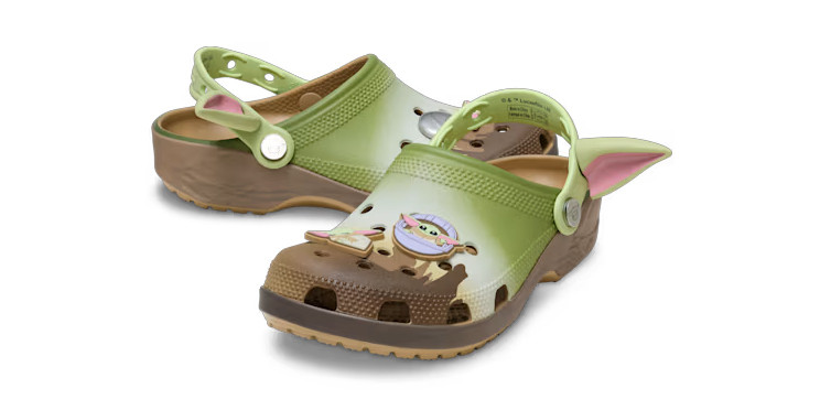 Ко Дню &laquo;Звёздных войн&raquo;: Crocs выпустила сабо по &laquo;Мандалорцу и Грогу&raquo; и классической трилогии