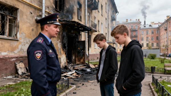В Петербурге фиксируют рост поджогов с участием школьников