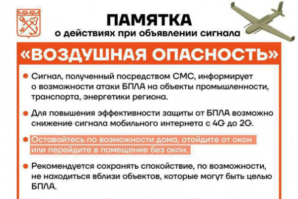 Дрозденко: В Ленинградской области - угроза беспилотников. Сбиты 6 БПЛА