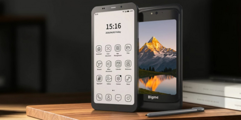 Bigme представила двухсторонний смартфон HiBreak Dual 2 &mdash; у&nbsp;него два больших дисплея