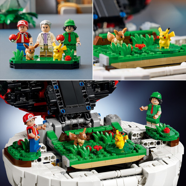 Lego показала пять наборов по аниме «Покемон», включая огромный покебол с сюрпризом