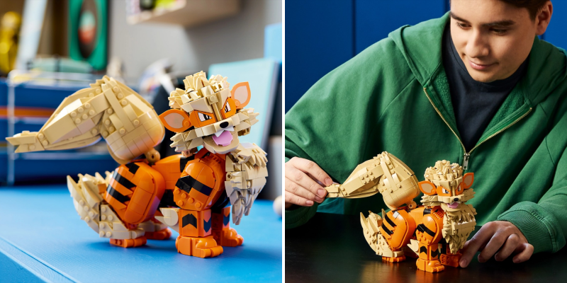 Lego показала пять наборов по аниме «Покемон», включая огромный покебол с сюрпризом