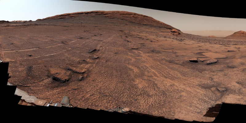 Ровер Curiosity нашёл на Марсе масштабное «море многоугольников»