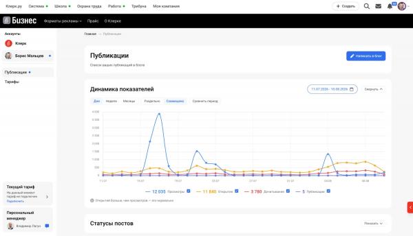 На Клерке появилась &laquo;Трибуна&raquo; &mdash; новый раздел для авторов и компаний