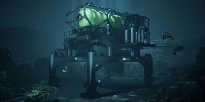 Американский стартап Deep построил на дне океана жилую капсулу для учёных