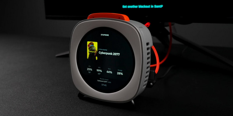 Блогер показал мини-ПК Piston V с сенсорным дисплеем и поддержкой двух ОС
