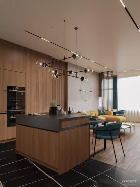 Планировка квартиры 90 м&sup2; для семьи с детьми