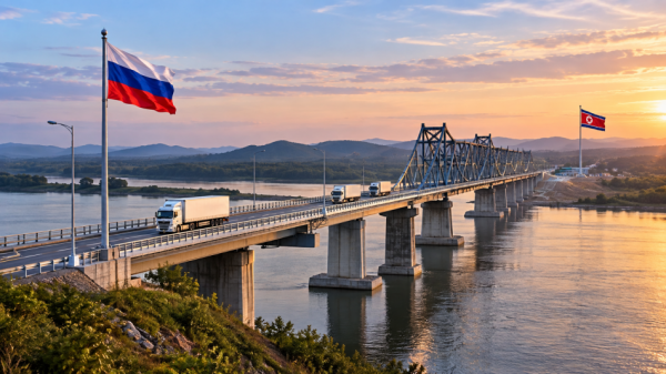 Мост на границе России и КНДР получил имя героя из Сибири